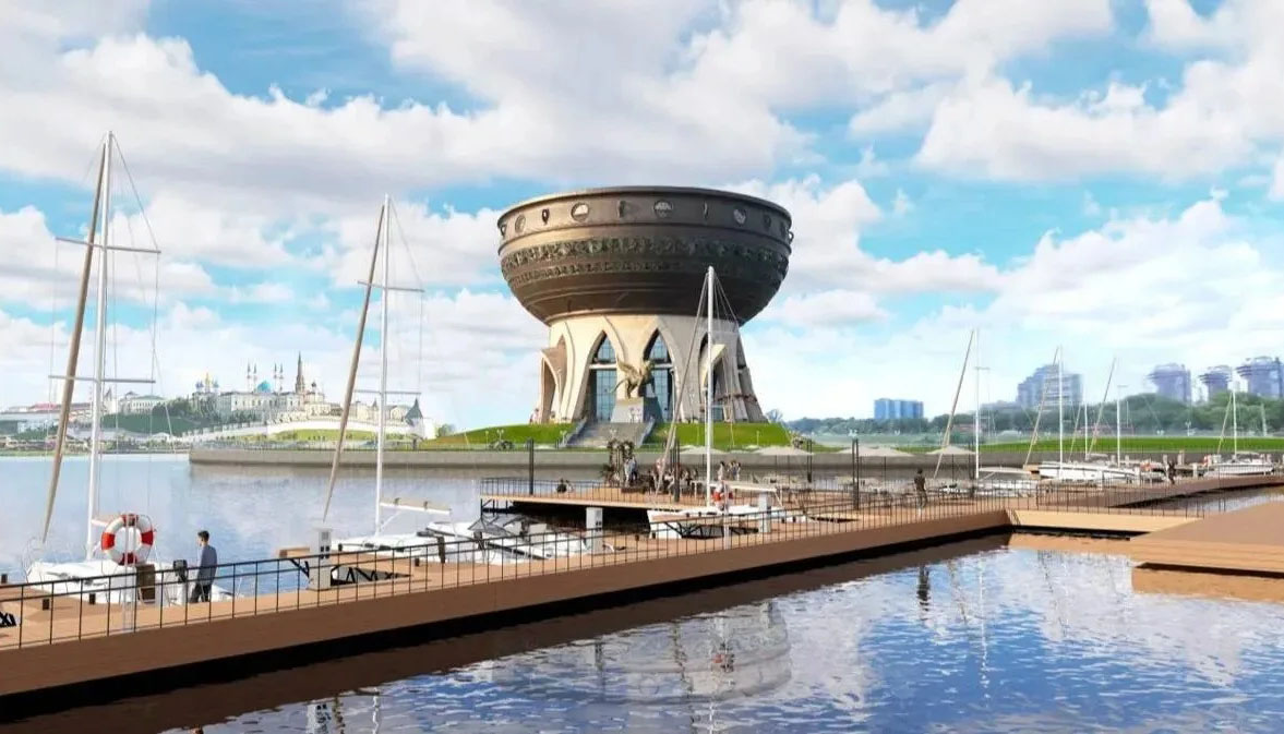 В Казани рядом с популярной у туристов «Чаши» откроют парусную школу