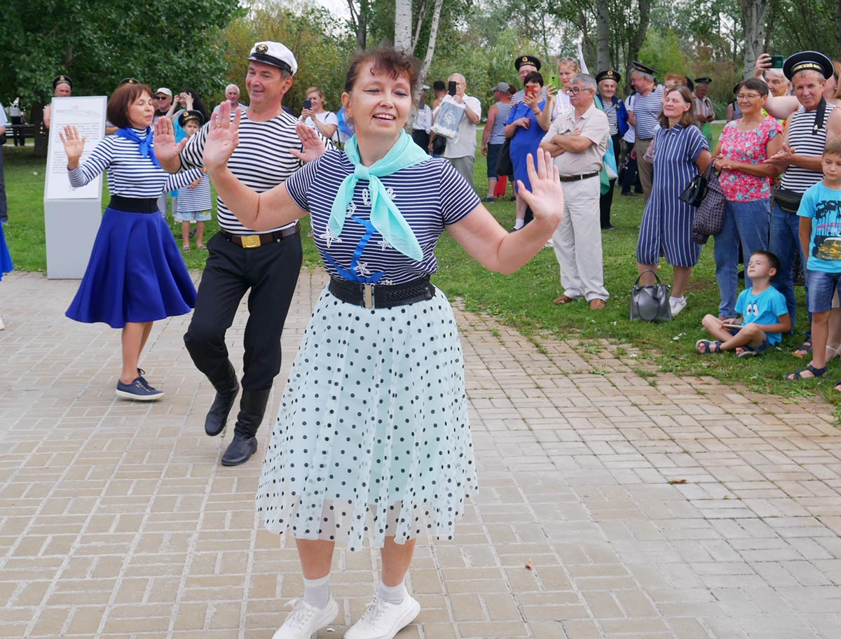 Празднование Дня Военно-Морского Флота в Парке Победы. Фото: Дмитрий Сивков