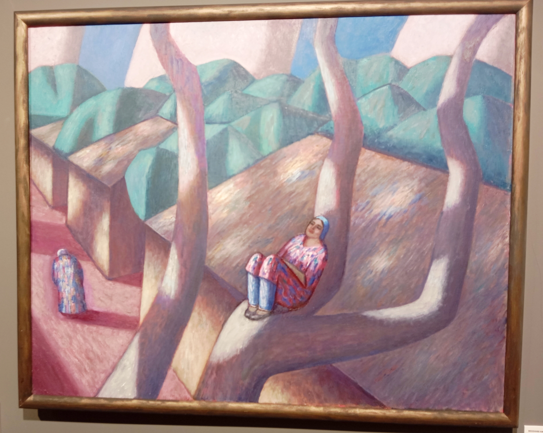 Организаторы выставки надеются, что «Весеннее настроение» Александра Акилова приблизит в Казани приближение весны. Фото: Дмитрий Сивков