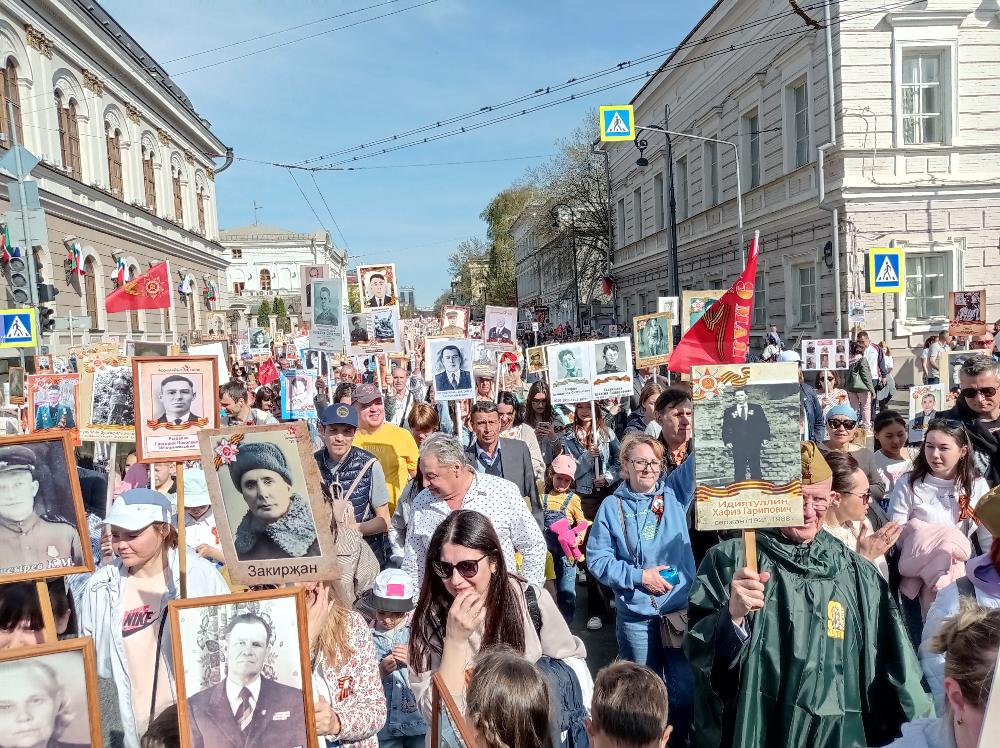 В Казани «Бессмертный полк» вновь прошагает по улицам в День Победы