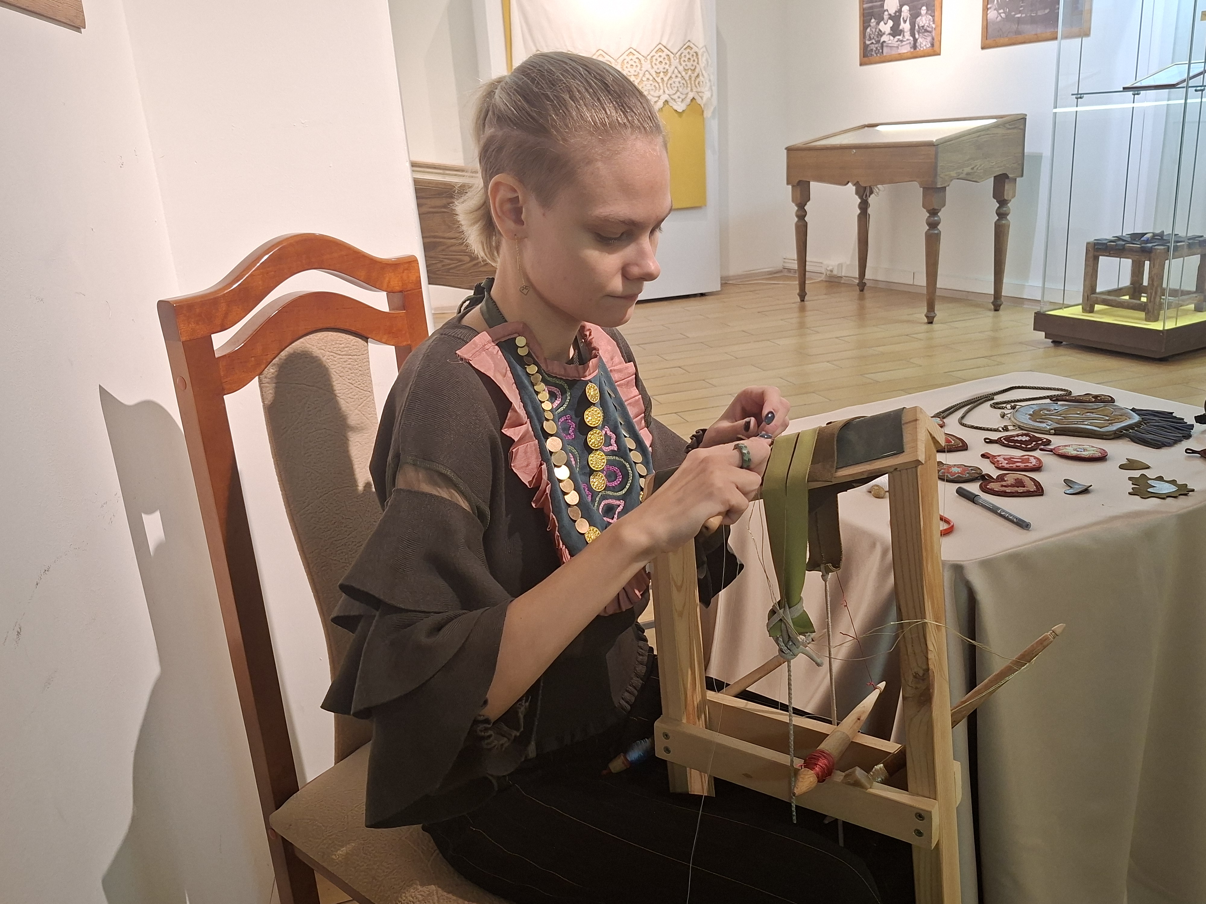 участники фольклорного ансамбля народных инструментов «Жимчәчәк»