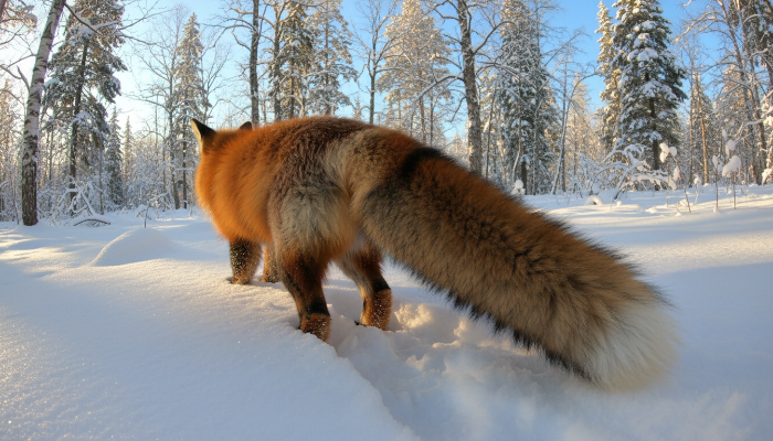 Зимний квест по «Маршруту Лисы» для детей и родителей