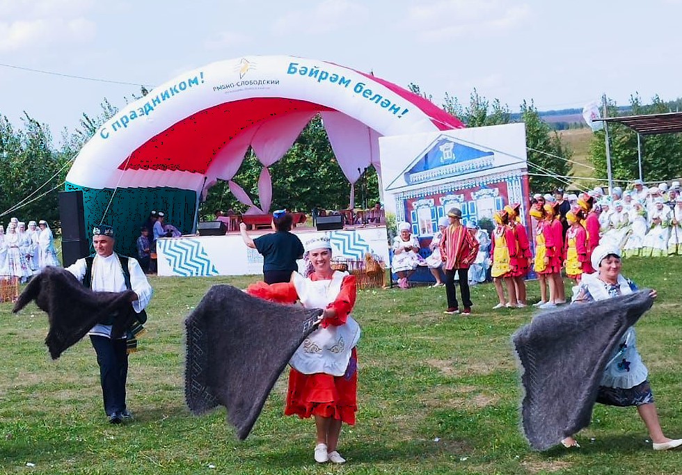 Рыбно-Слободский район РТ. Фестиваль «Слободская шаль». Традиционные татарские ремесла