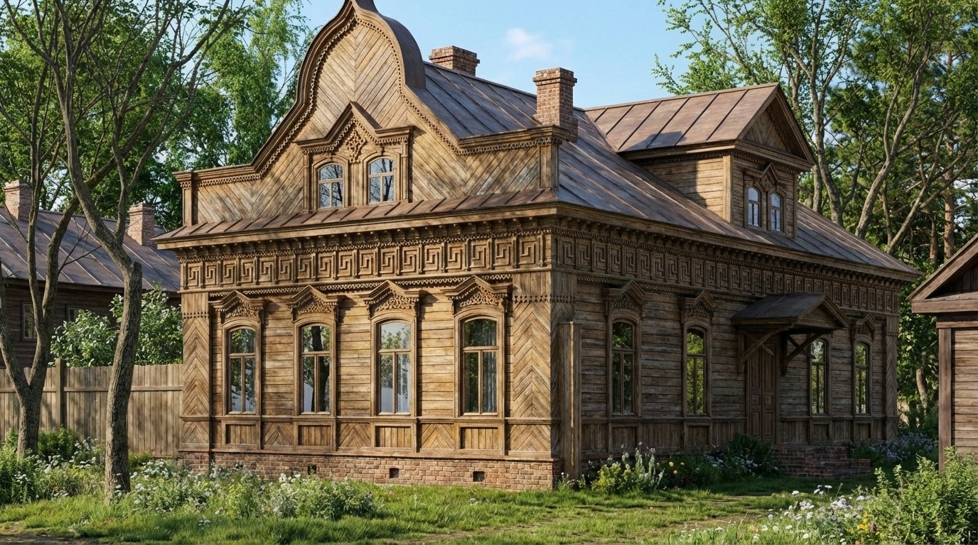 Дом на улице Калинина, 61 утрачен в начале XXI века. Фото предоставлено пресс-службой Национального музея РТ