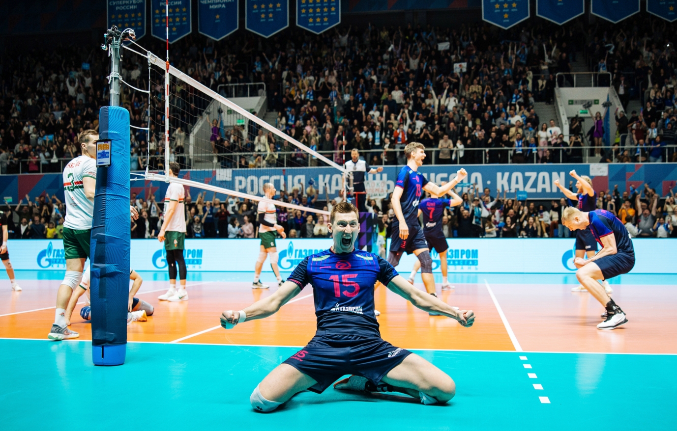 Радостный миг победы от игроков клуба «Зенит-Казань». Фото: zenit-kazan.com