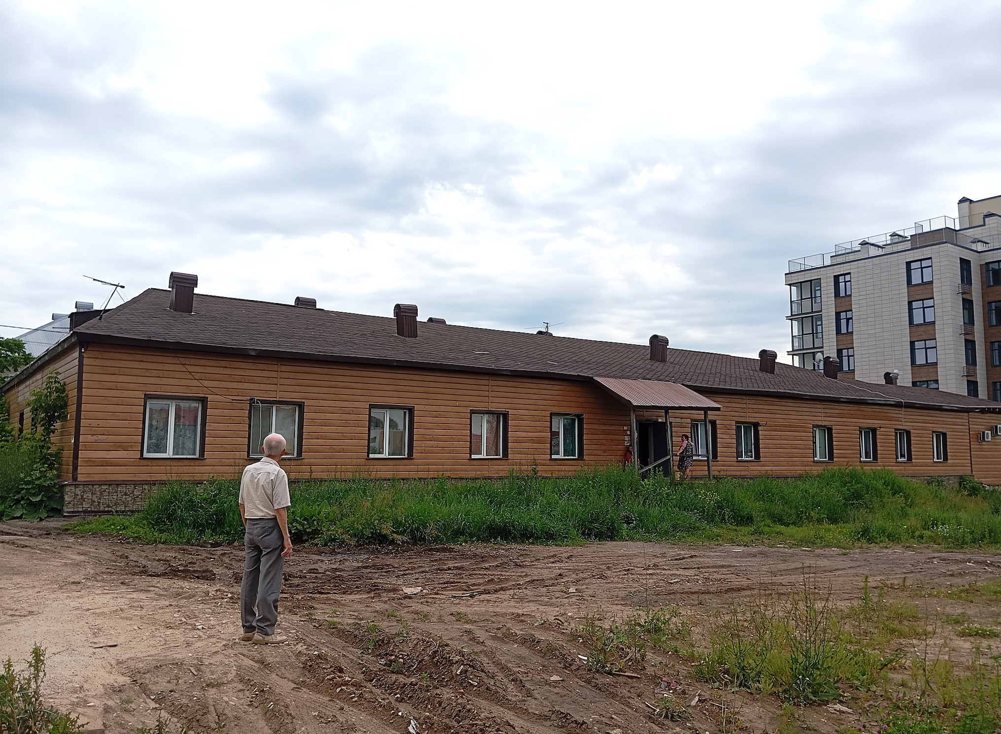 на улицах поселка Васильево Зеленодольского района РТ