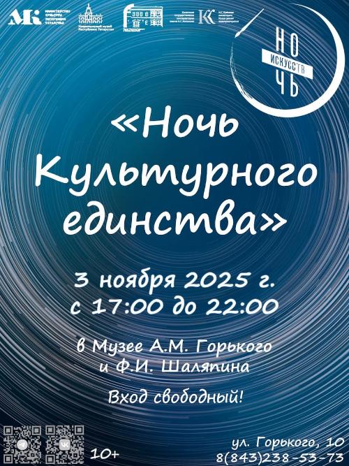 «Ночь Культурного единства» в Музее А.М. Горького и Ф.И. Шаляпина