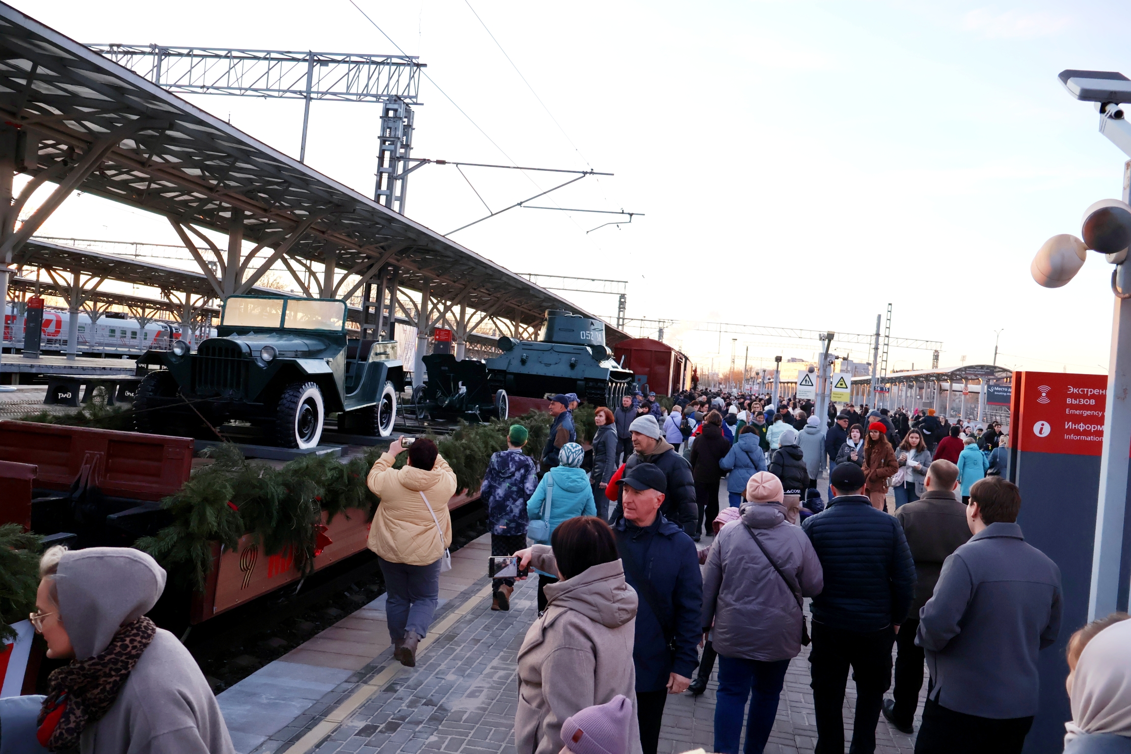 Самое ожидаемое прибытие поезда на станции «Казань-1» в 2026 году. Фото: Дмитрий Сивков