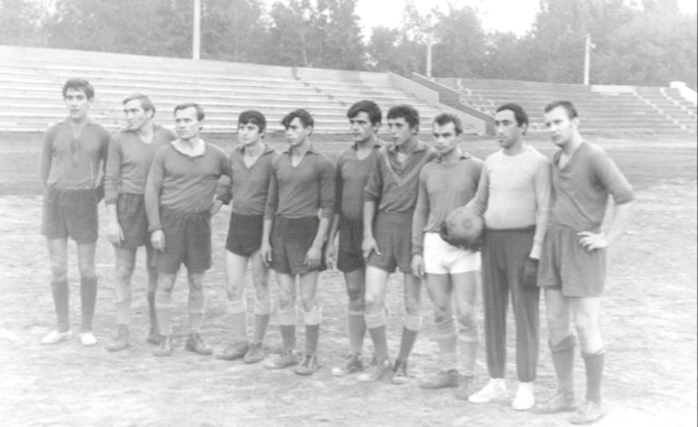 Заводская команда «Искра». 1950-е годы. Фото из фондов Музея КАЗ им. С.П. Горбунова — филиала ПАО «Туполев»
