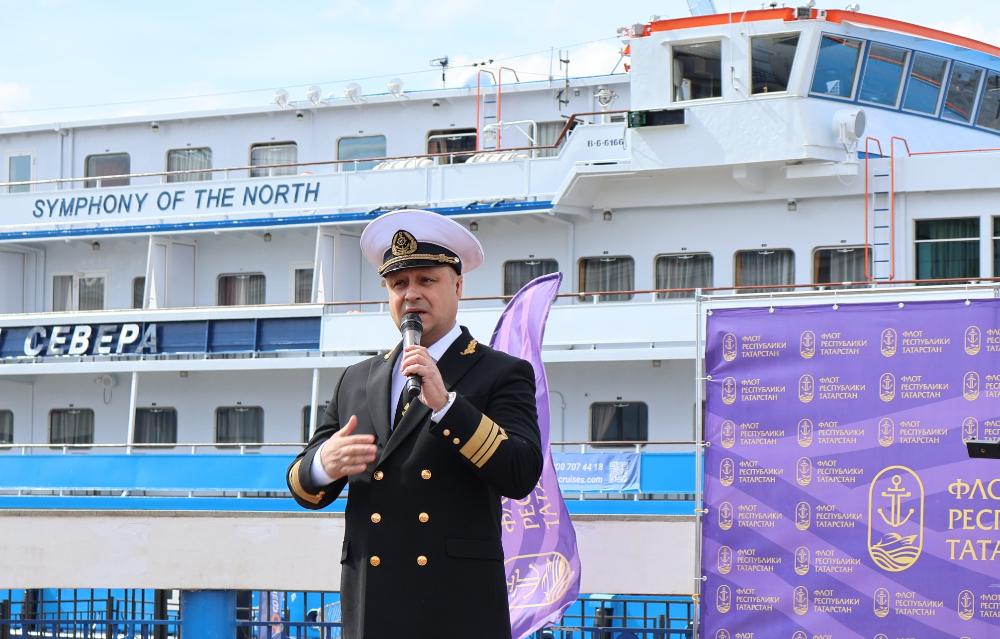 В Казани торжественно открыли речную пассажирскую навигацию