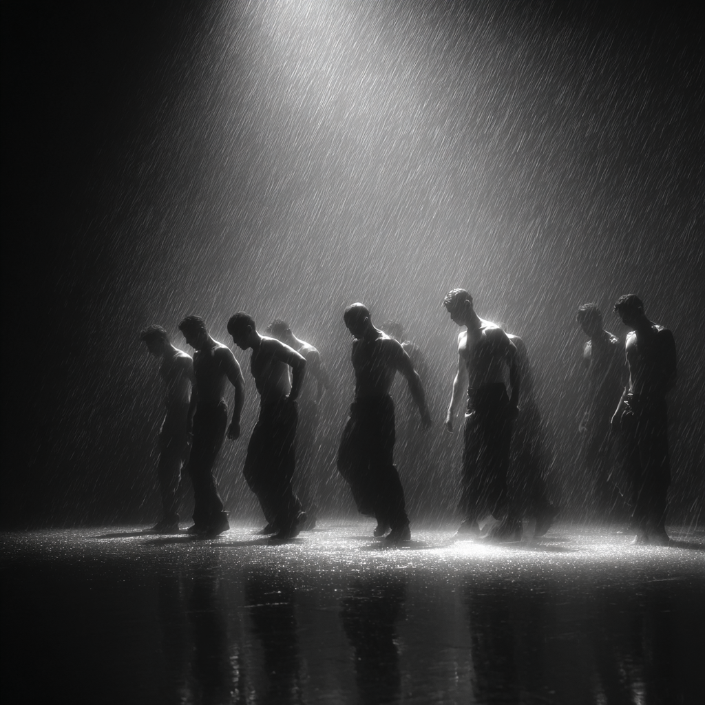 Танцы под дождем!